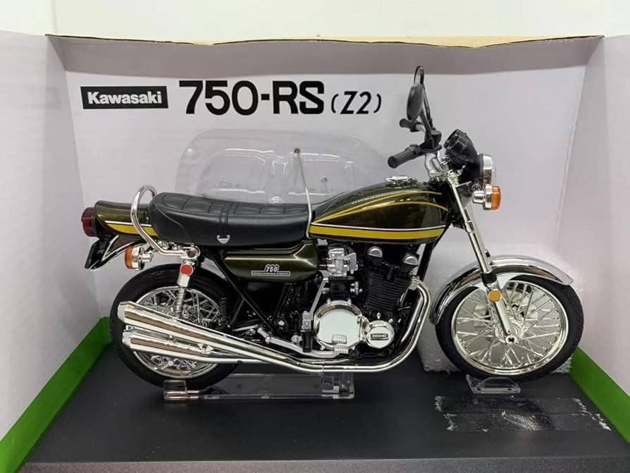 嵐 - タイガー Amazon | アオシマ 1/12 川崎 カワサキ 750-RS Z2 イエロー